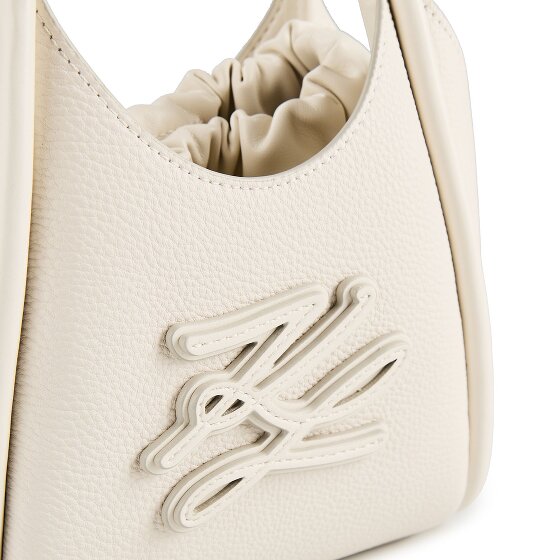 Karl Lagerfeld Autograph Handtasche Leder 26 cm