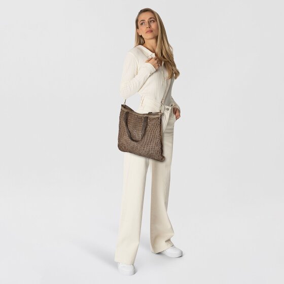 Campomaggi Mangrovia Schultertasche Leder 42 cm