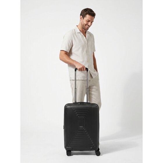 Redolz Essentials 14 4 Rollen Kabinentrolley 55 cm mit Dehnfalte