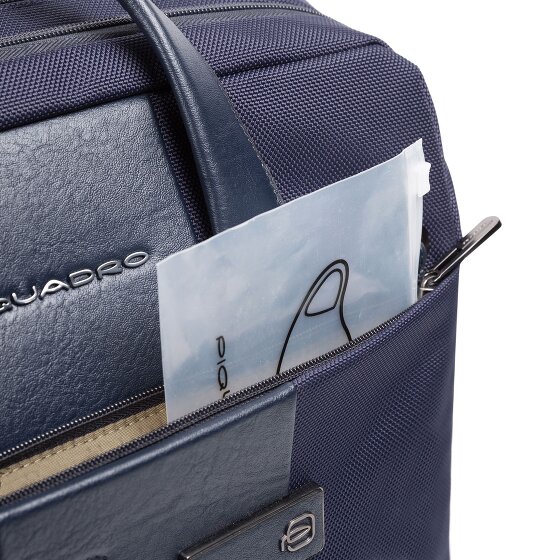 Piquadro Brief 2-Rollen Businesstrolley 40 cm Laptopfach