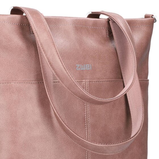 Zwei Mademoiselle.M Shopper Tasche 37 cm