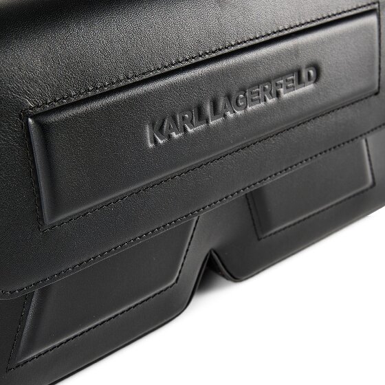 Karl Lagerfeld Ikon K Schultertasche Leder 25 cm