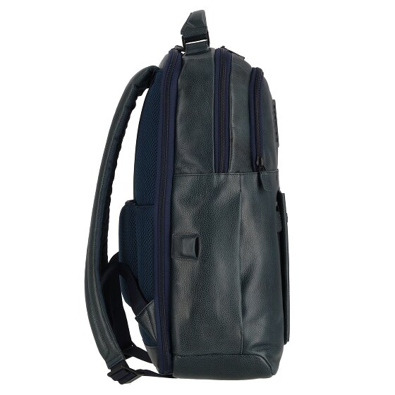 Piquadro P15S Daypack Leder 43 cm Laptopfach