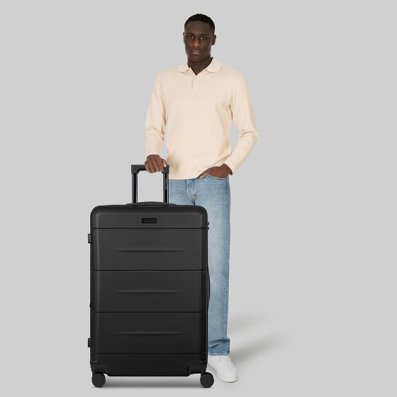 Police London 4 Rollen Trolley 74 cm mit Dehnfalte