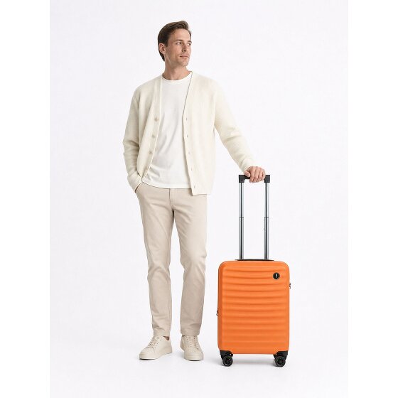 Bric's Nausicaa 4 Rollen Kabinentrolley 55 cm mit Dehnfalte