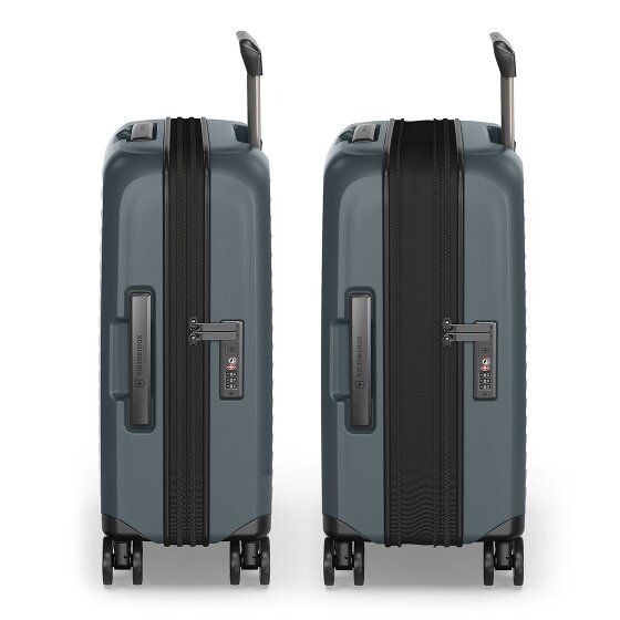 Victorinox Airox Advanced 4 Rollen Kabinentrolley S 55 cm Laptopfach mit Dehnfalte