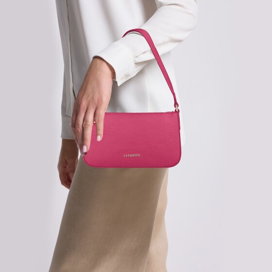 Lazarotti Bologna Leather Pochette Schultertasche Leder 22 cm