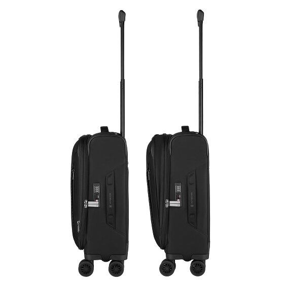 Victorinox Crosslight 4 Rollen Kabinentrolley 55 cm mit Dehnfalte