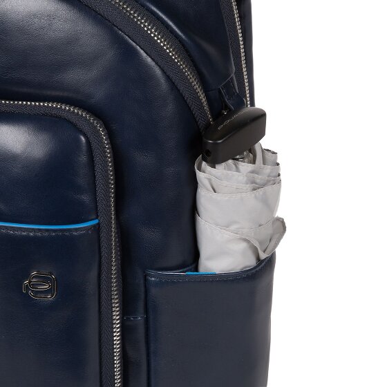 Piquadro Blue Square Revamp Rucksack RFID Leder 39 cm Laptopfach