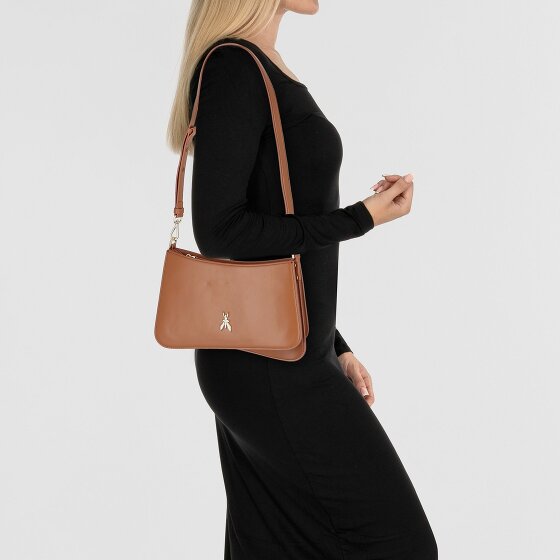Patrizia Pepe Tris Schultertasche Leder 28.5 cm