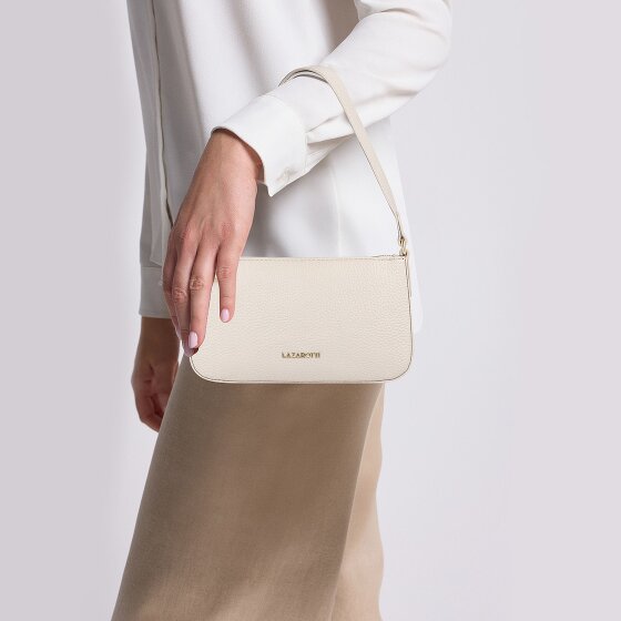 Lazarotti Bologna Leather Pochette Schultertasche Leder 22 cm