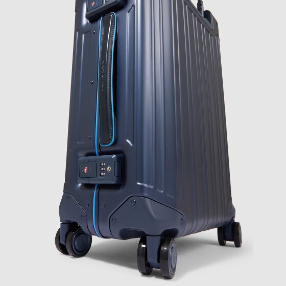 Piquadro PQ-Alub 2 4 Rollen Kabinentrolley 55 cm Piquadro PQ-Alub 2 4 Rollen Kabinentrolley 55 cm