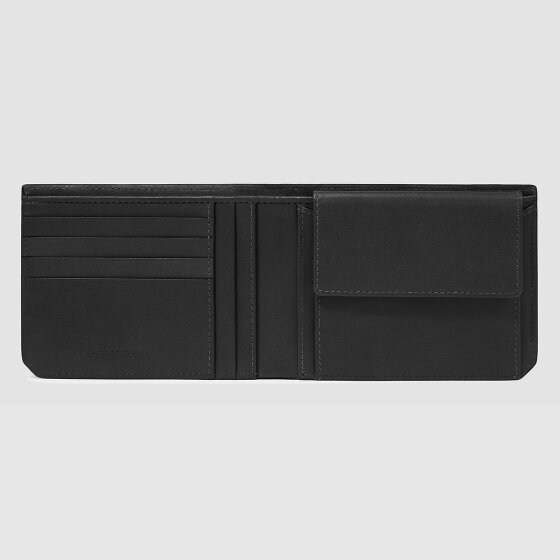 Piquadro Liko Geldbörse RFID Schutz Leder 13 cm