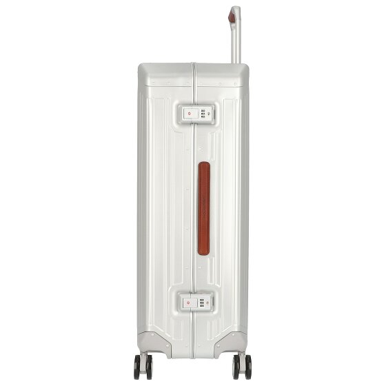 Piquadro Alu 4-Rollen Trolley Aluminium 79 cm