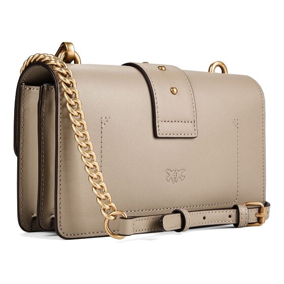 PINKO Love One Umhängetasche Leder 21 cm