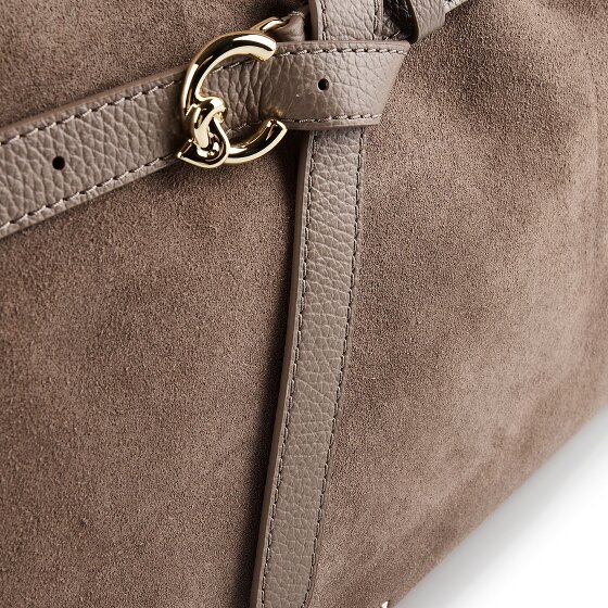 Coccinelle Sabine Suede Handtasche Leder 43 cm