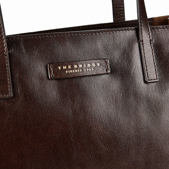 The Bridge Mirra Schultertasche Leder 32 cm Laptopfach