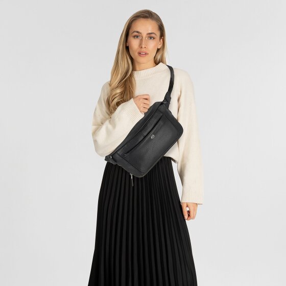 Piquadro Vibe Gürteltasche Leder 30 cm Piquadro Vibe Gürteltasche Leder 30 cm