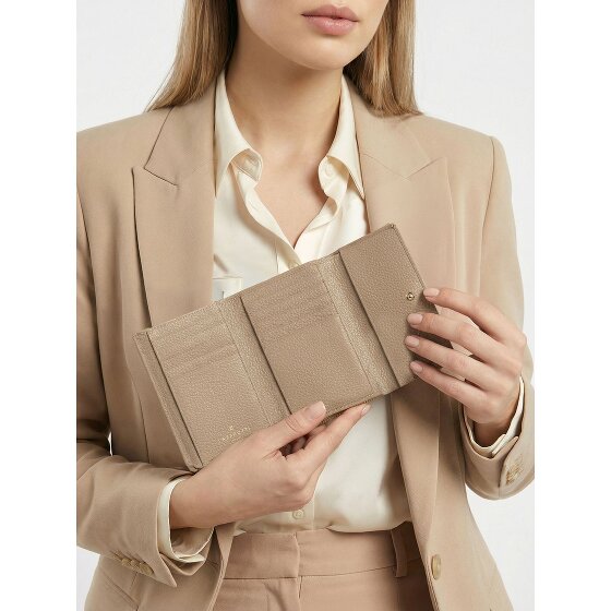 Lazarotti Bologna Leather XL Geldbörse mit Zip-Around Fach Leder 14 cm