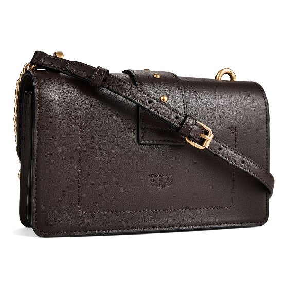 PINKO Love One Umhängetasche Leder 21 cm