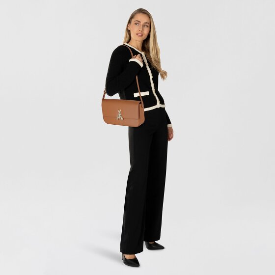 Patrizia Pepe Essential Fly Schultertasche Leder 31 cm
