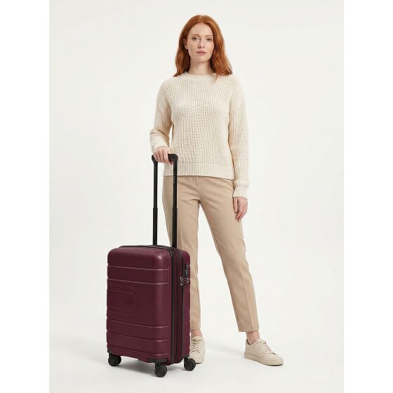 Redolz Essentials 11 4 Rollen Kabinentrolley 55 cm mit Dehnfalte