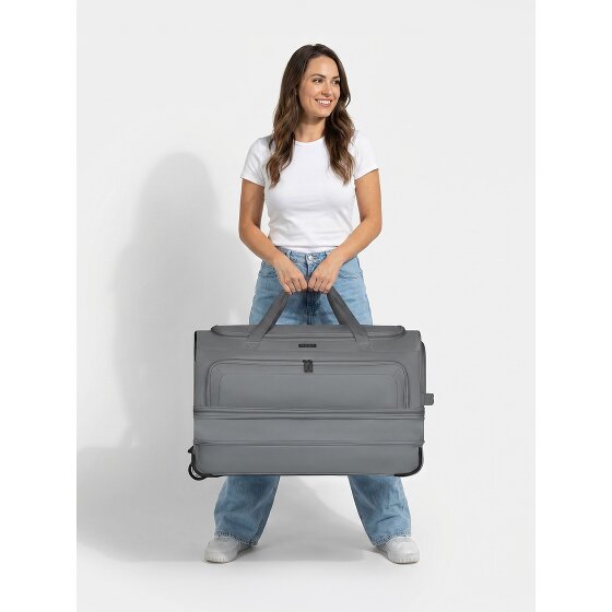 Redolz Duffle Essentials 2-Rollen Reisetasche 70 cm L mit Dehnfalte