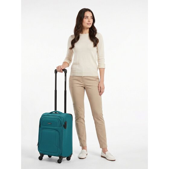 Smartbox Edition 04 4 Rollen Kabinentrolley 55 cm mit Dehnfalte