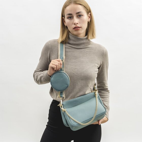 Lazarotti Milano Leather Umhängetasche Leder 23 cm