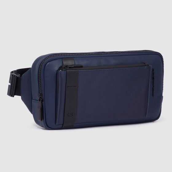 Piquadro David Gürteltasche RFID Schutz Leder 28 cm