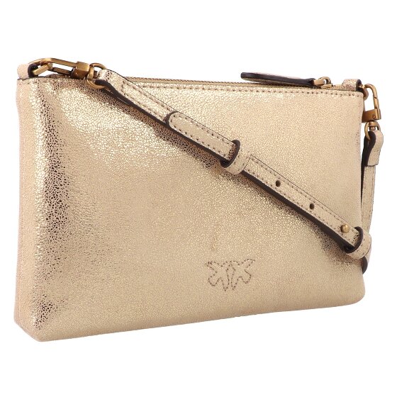 PINKO Flat Horizontal Umhängetasche Leder 20 cm