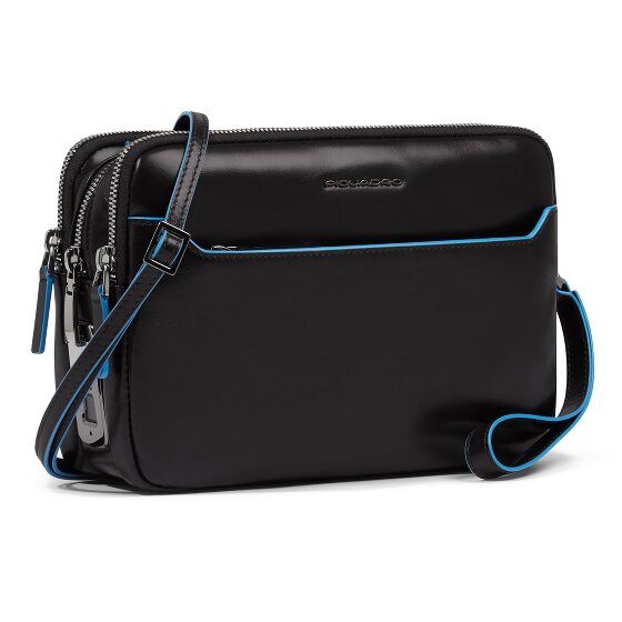 Piquadro Blue Square Umhängetasche Leder 23 cm