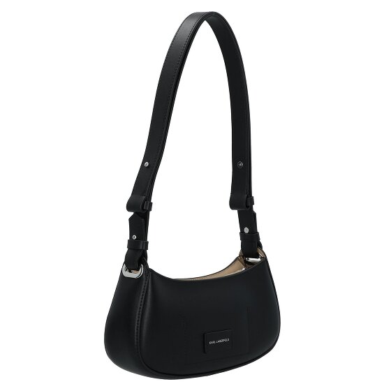 Karl Lagerfeld Karl Lagerfeld Essentials Schultertasche Leder 32 cm