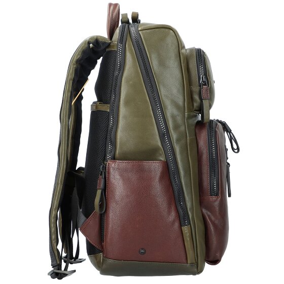 Piquadro Harper Rucksack RFID Leder 46 cm Laptopfach
