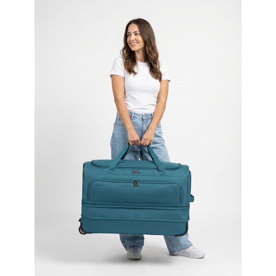 Redolz Duffle Essentials 2-Rollen Reisetasche 70 cm L mit Dehnfalte