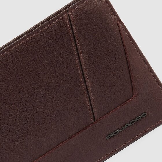 Piquadro Carl Geldbörse RFID Schutz Leder 12.5 cm
