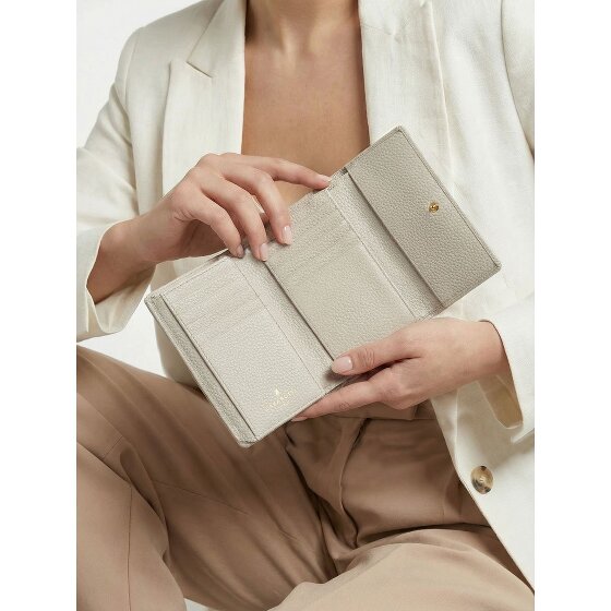 Lazarotti Bologna Leather XL Geldbörse mit Zip-Around Fach Leder 14 cm