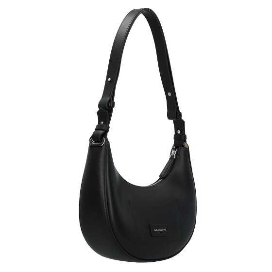 Karl Lagerfeld Karl Lagerfeld Essentials Schultertasche Leder 28 cm
