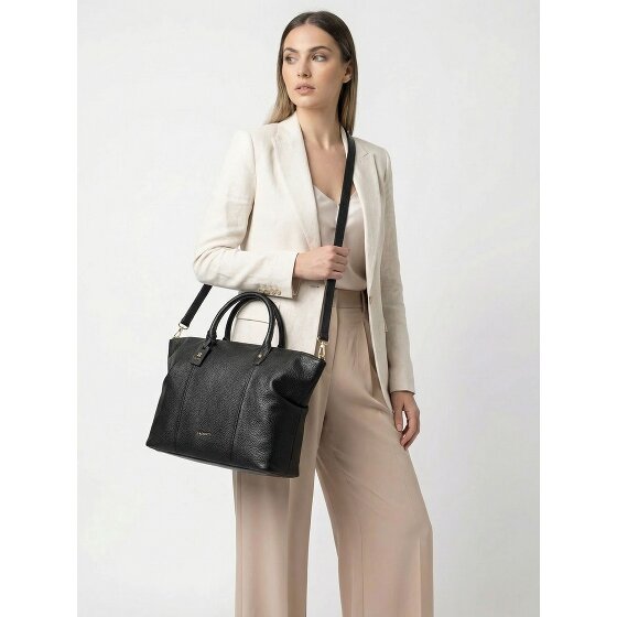 Lazarotti Bologna Leather Shopper Tasche Leder 36 cm