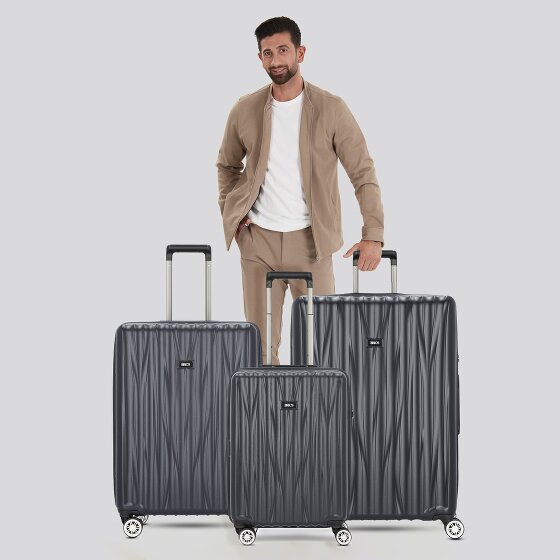 Bric's Cervia 4 Rollen Kofferset 3-teilig