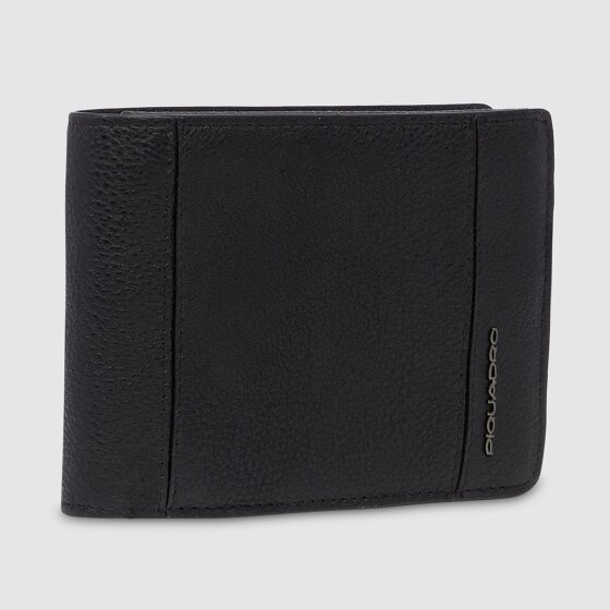 Piquadro Cronus Geldbörse RFID Schutz Leder 12.5 cm
