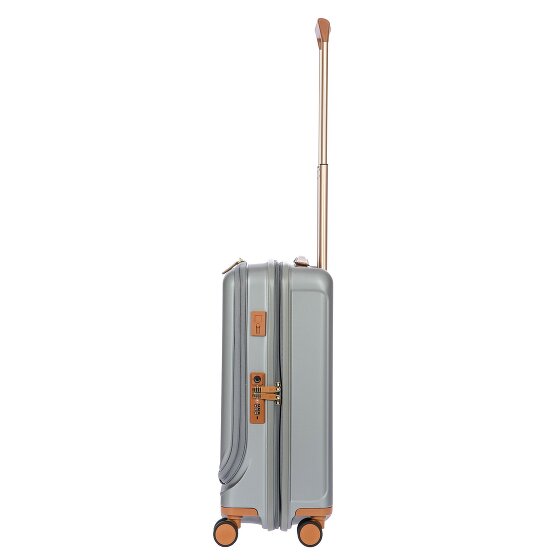 Bric's Capri 4 Rollen Kabinentrolley 55 cm Laptopfach mit Dehnfalte