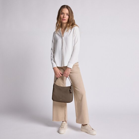 Lazarotti Bologna Leather Hobo Schultertasche Leder 27 cm