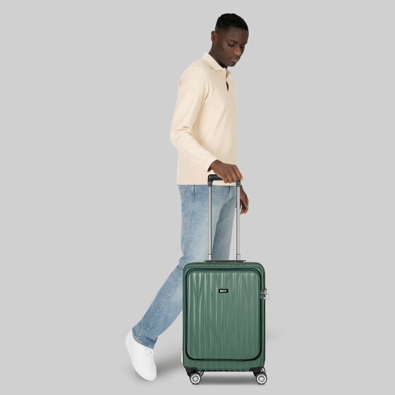 Bric's Cervia 2.0 4 Rollen Kabinentrolley S 55 cm Laptopfach mit Dehnfalte Bric's Cervia 2.0 4 Rollen Kabinentrolley S 55 cm Laptopfach mit Dehnfalte