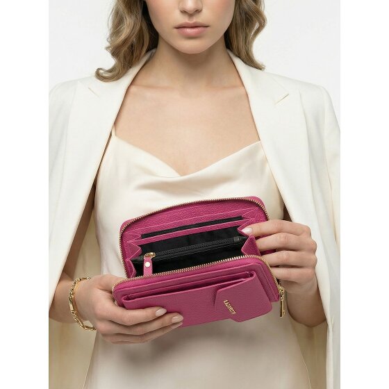 Lazarotti Bologna Leather Zip-Around Geldbörse Handytasche Leder 19 cm