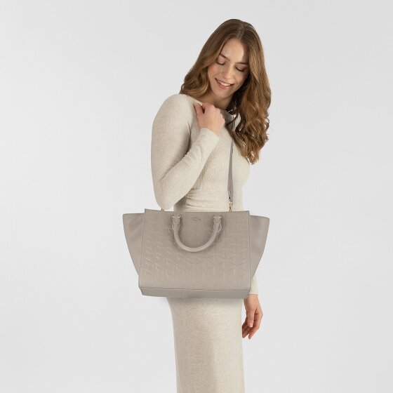 Lacoste Maheki Shopper Tasche Leder 43 cm