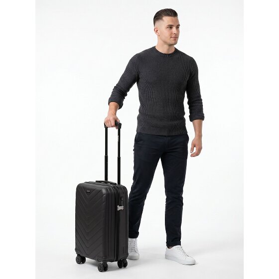 Redolz Essentials 07 CABIN 4 Rollen Kabinentrolley 55 cm