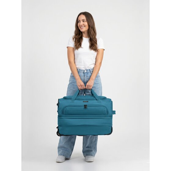 Redolz Duffle Essentials 2-Rollen Reisetasche 55 cm M mit Dehnfalte