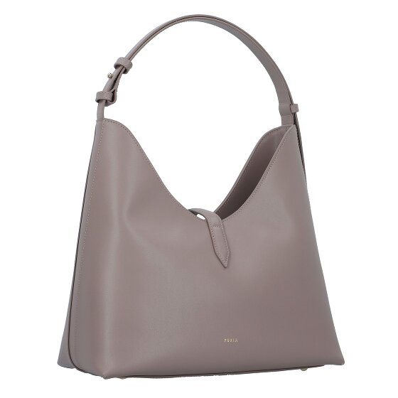 Furla Goccia Schultertasche Leder 30 cm