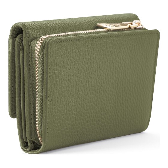 Lazarotti Bologna Leather XL Geldbörse mit Zip-Around Fach Leder 14 cm